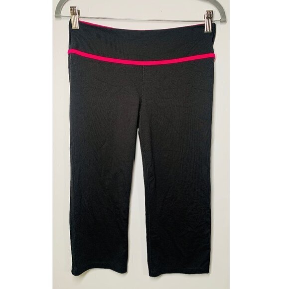 Victoria's Secret Black Cropped Capri Straight Leg - Picture 1 of 3